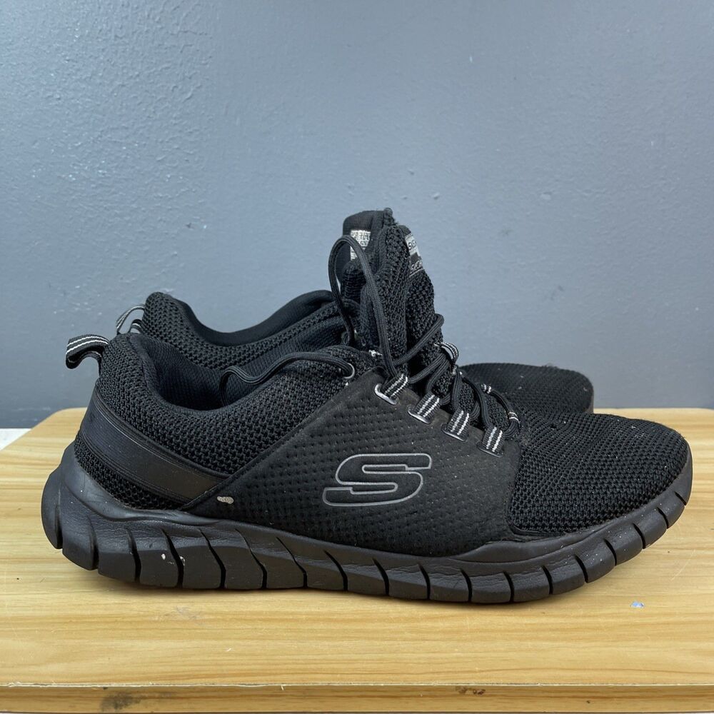 Skechers Skech-Knit Men's Black Colored Athletic/Fashion Sneakers Size 14